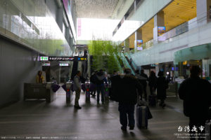 MRT台北駅の改札口